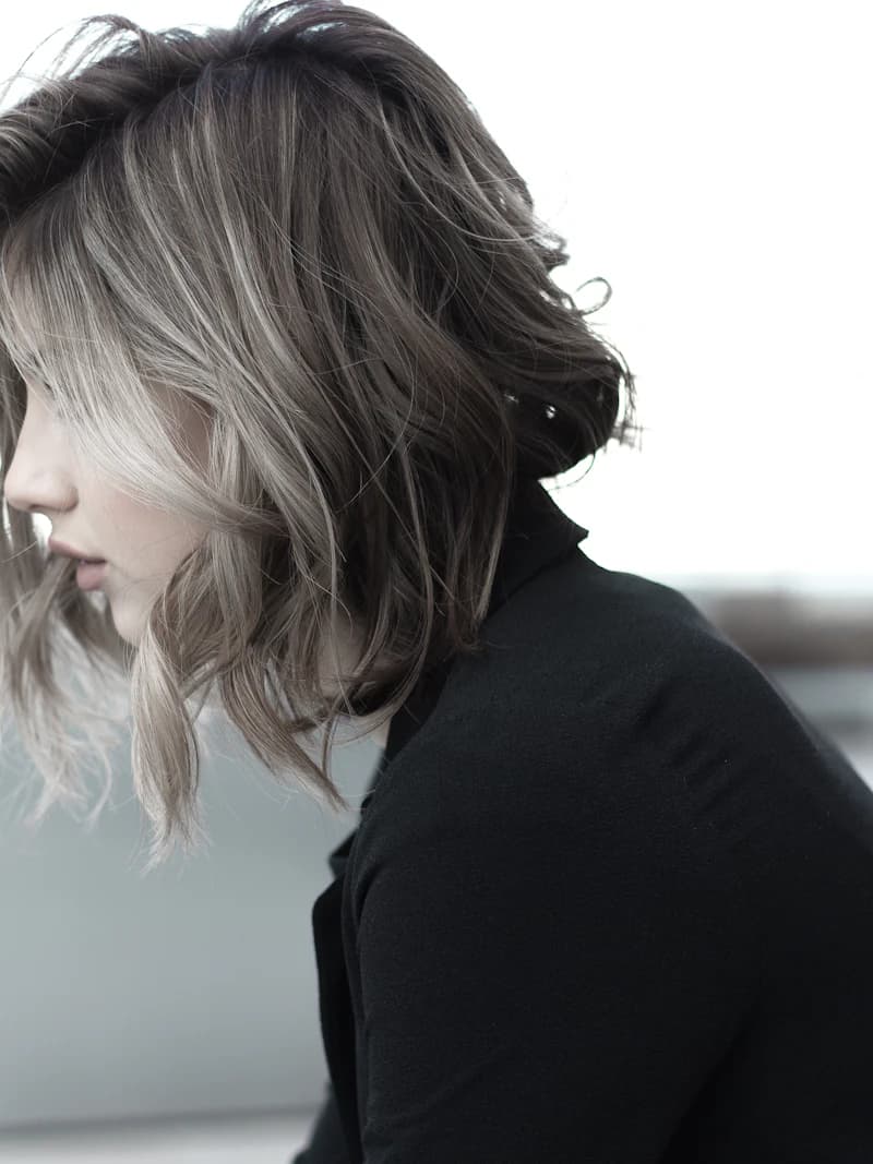 A clean blunt bob with a soft finish