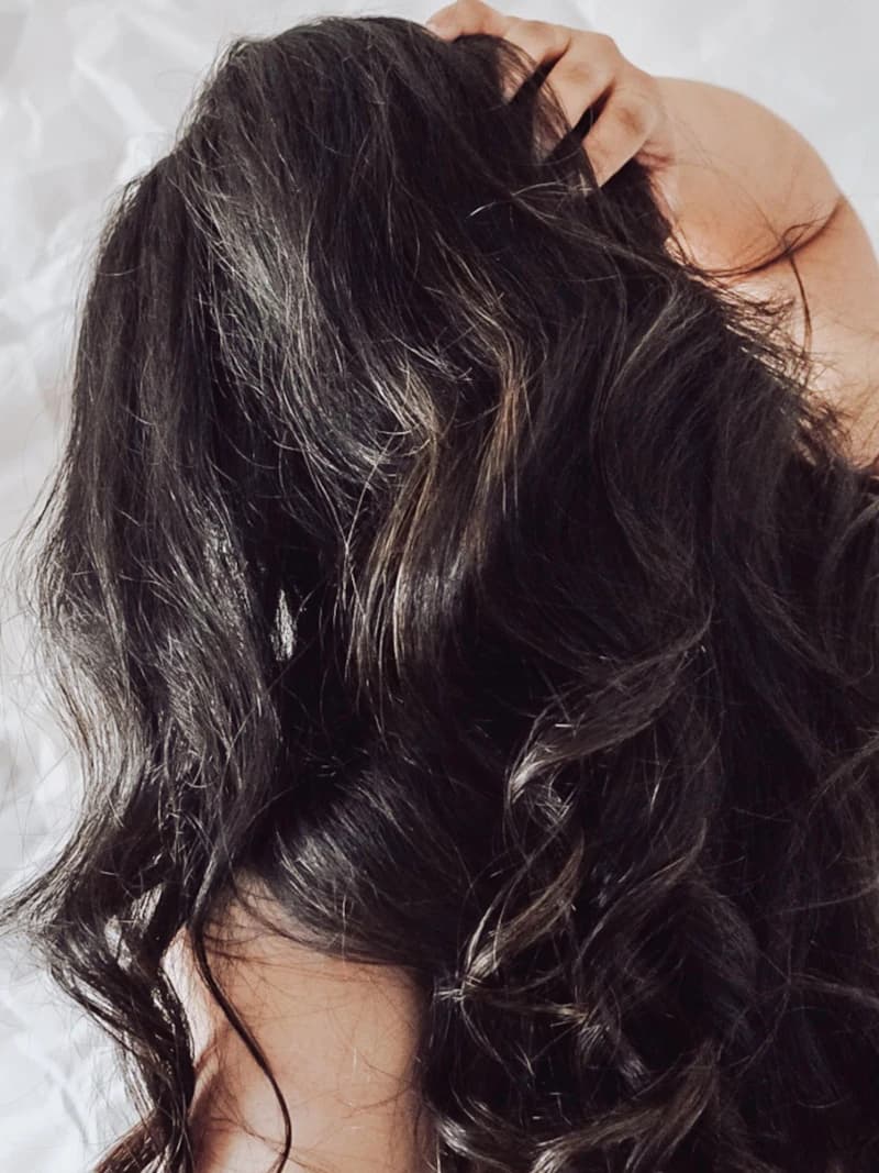 Long layers with a soft blow-dry